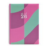 Cargar imagen en el visor de la galería, AGENDA DIARIA PASTEL – DISEÑO CIRCULO U ONDAS
