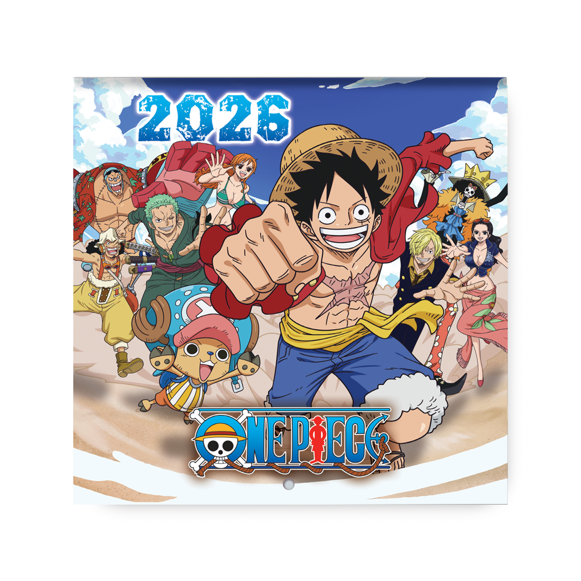 CALENDARIO DE PARED ONE PIECE 2026