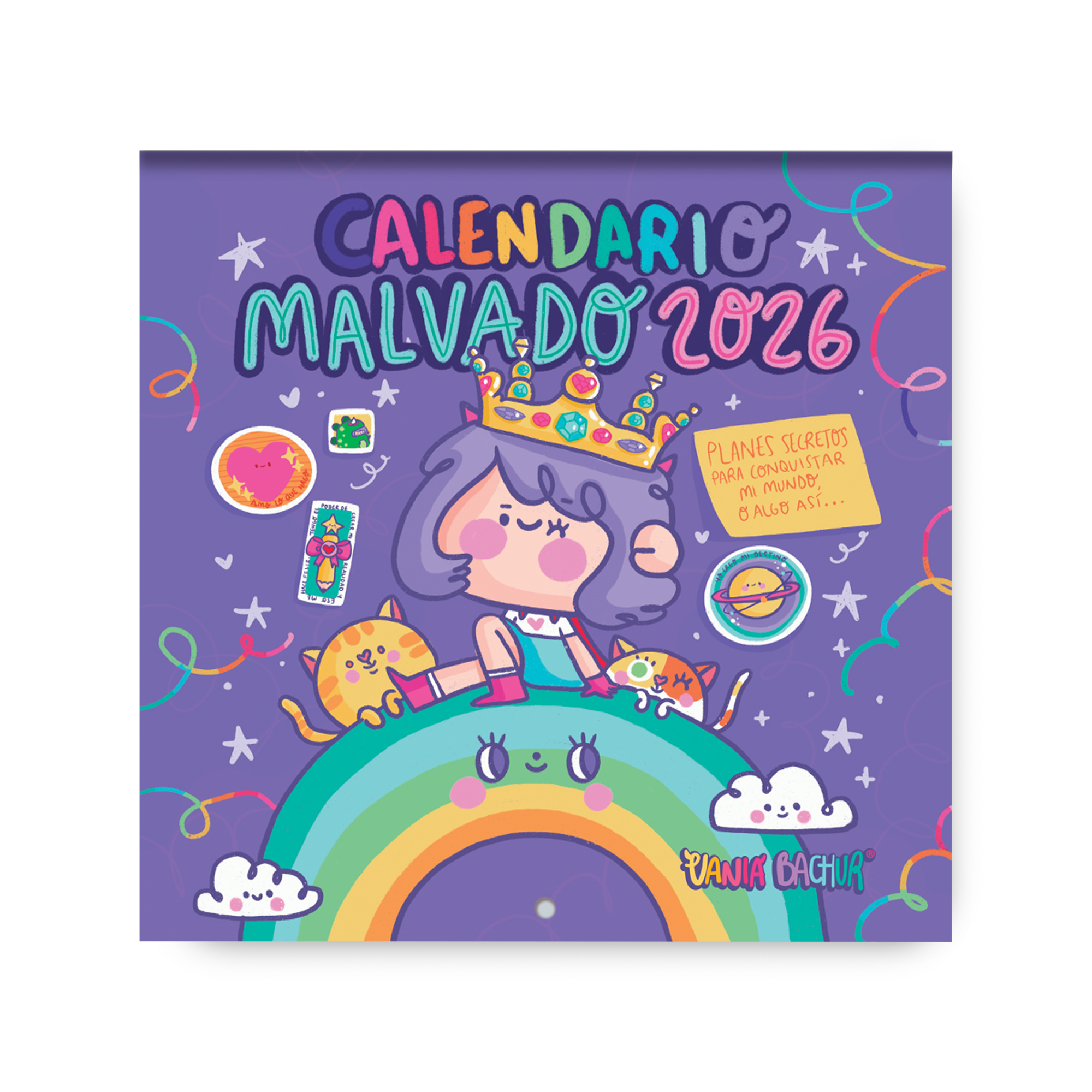CALENDARIO DE PARED VANIA BACHUR 2026