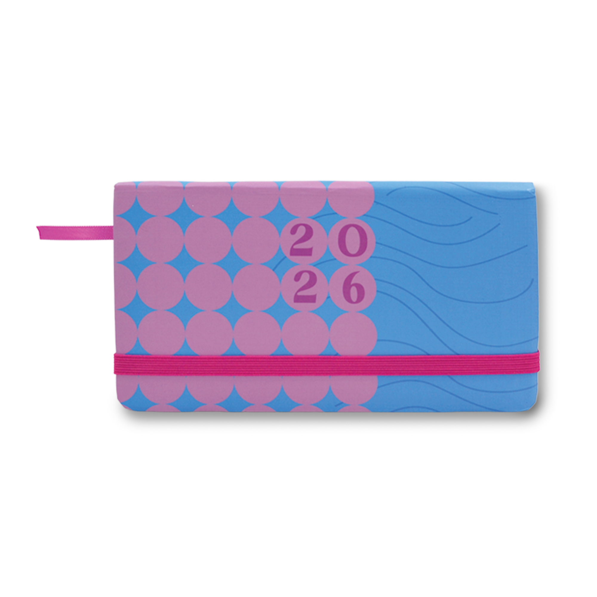 AGENDA PERSONAL PASTEL CIRCULOS O RAYAS – PLANNER CON PASTA DURA