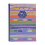 Cargar imagen en el visor de la galería, AGENDA DIARIA PASTEL – DISEÑO CIRCULO U ONDAS