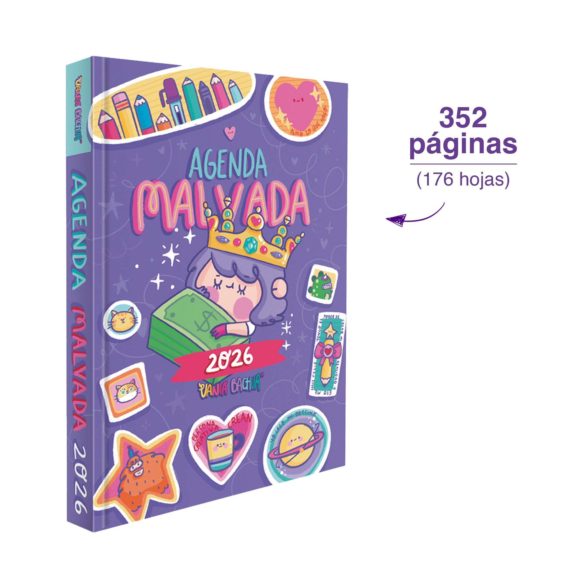 AGENDA 2026 VANIA BACHUR® – DISEÑO EXCLUSIVO