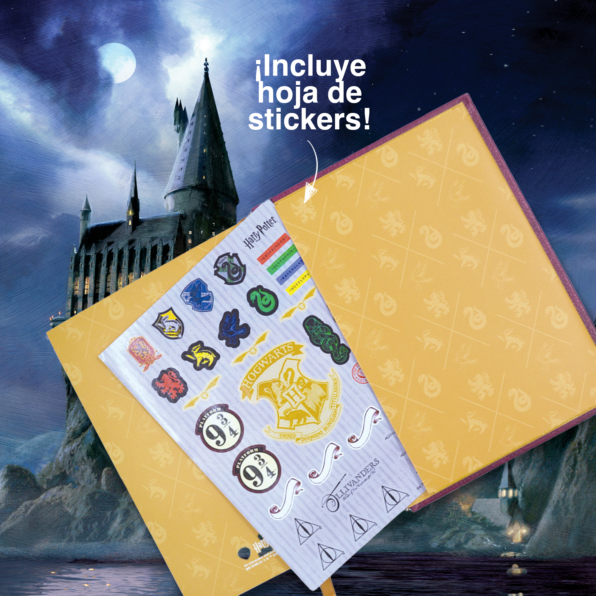 AGENDA DIARIA HARRY POTTER 2026 VINO