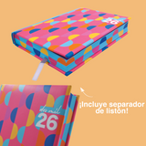 Cargar imagen en el visor de la galería, MEMORÁNDUM PASTEL CIRCULO O RAYAS – BLOC EJECUTIVO