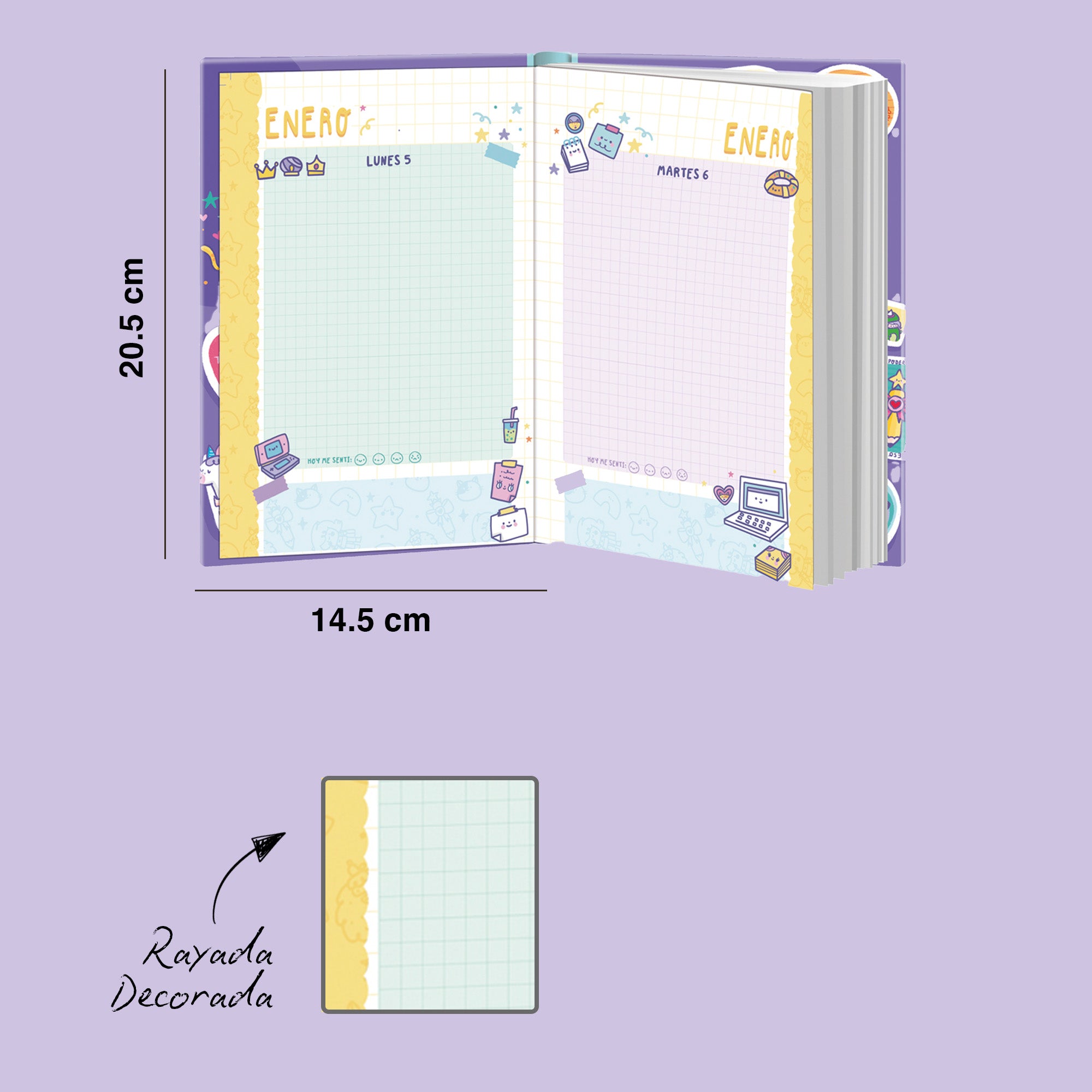 AGENDA 2026 VANIA BACHUR® – DISEÑO EXCLUSIVO