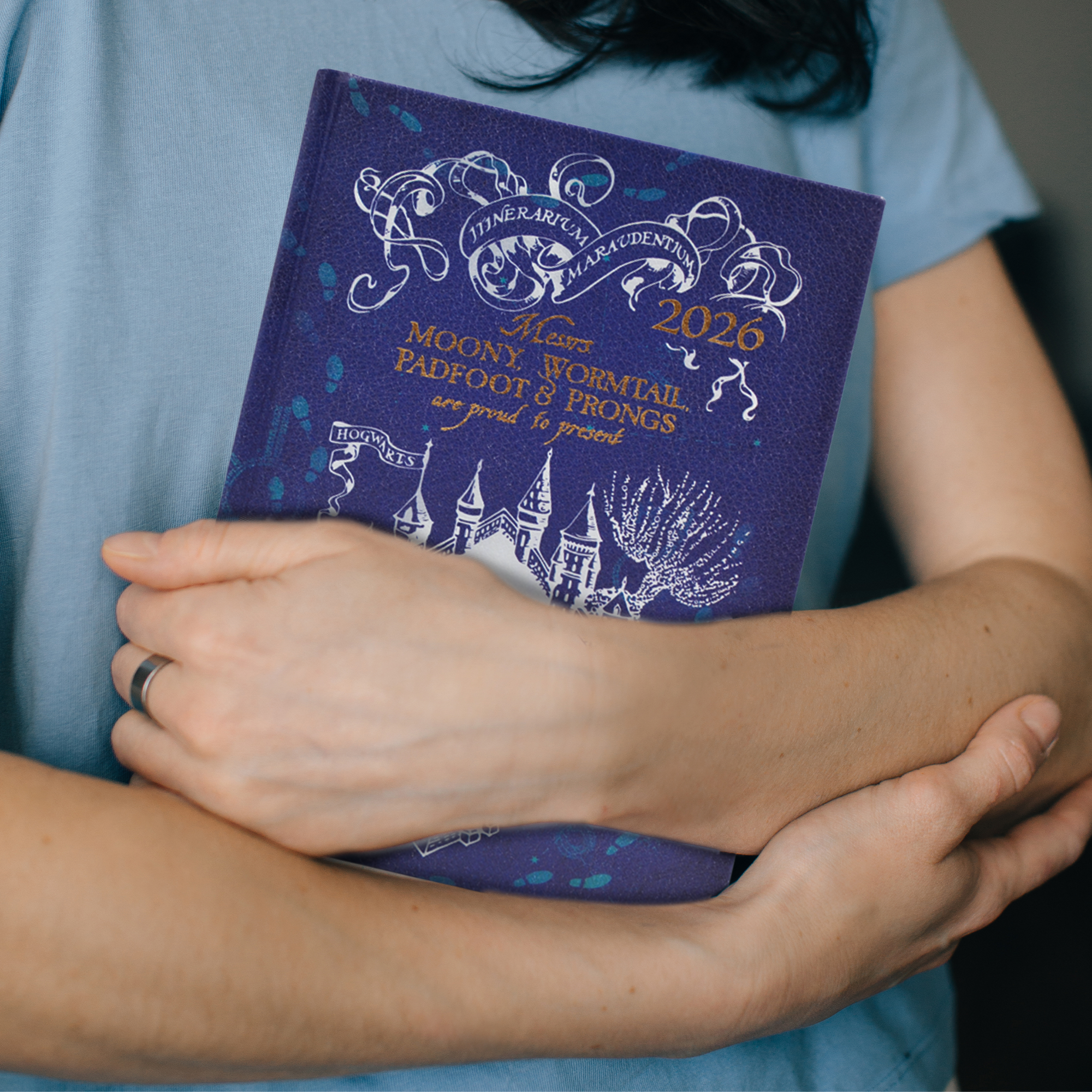 AGENDA DIARIA HARRY POTTER 2026 AZUL