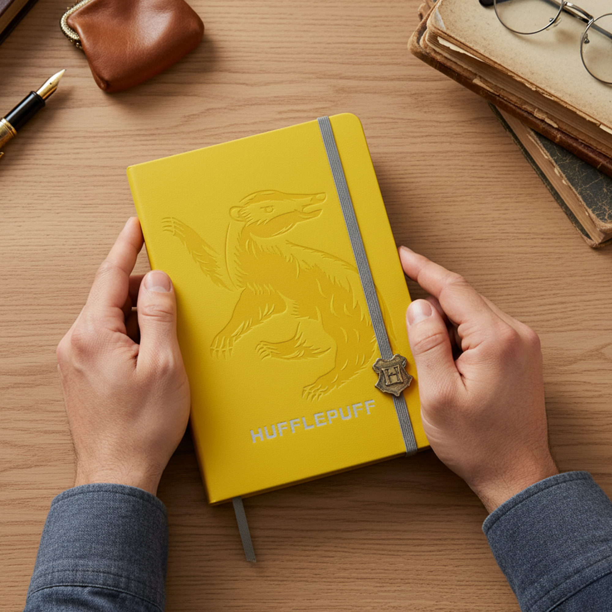 Libreta Premium Harry Potter. Pasta Dura de Lujo