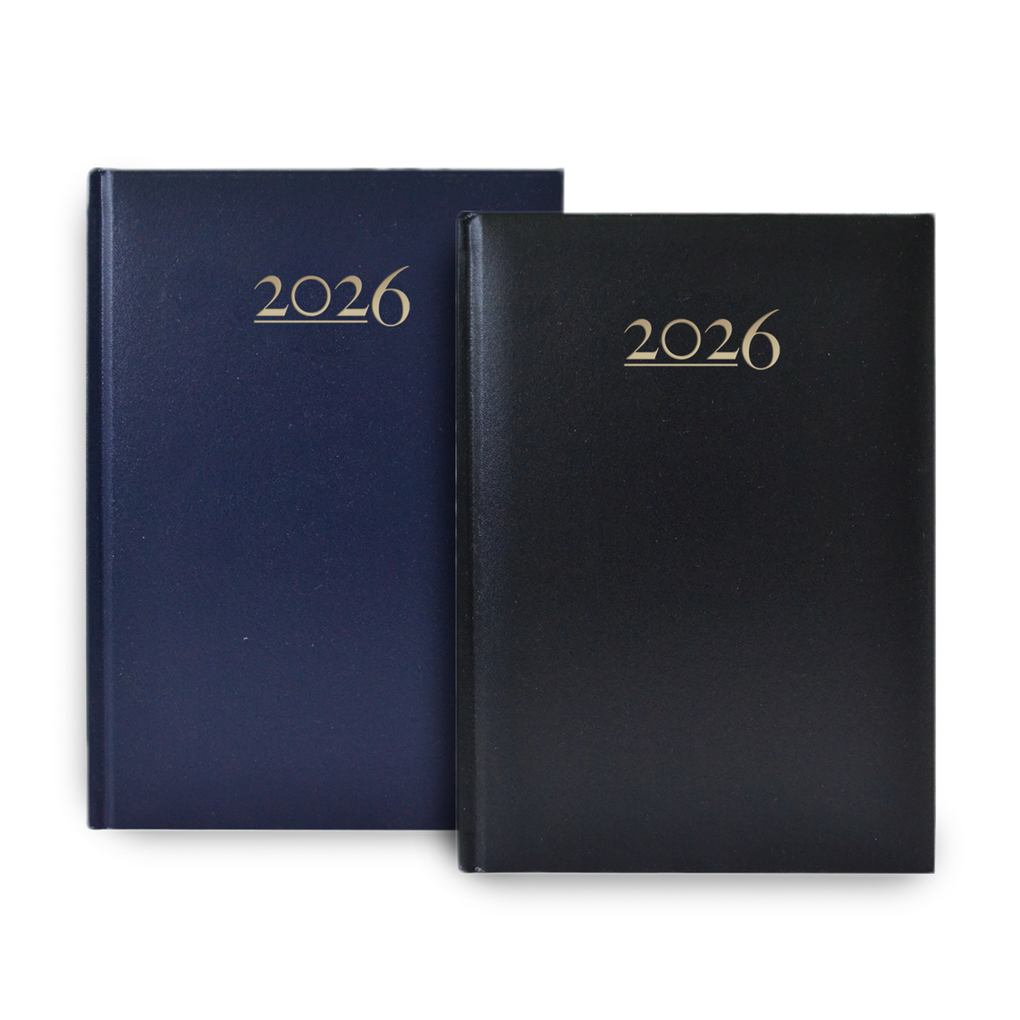 Agenda Diaria Malindi 2026 Cubierta Azul Elegante o Negra