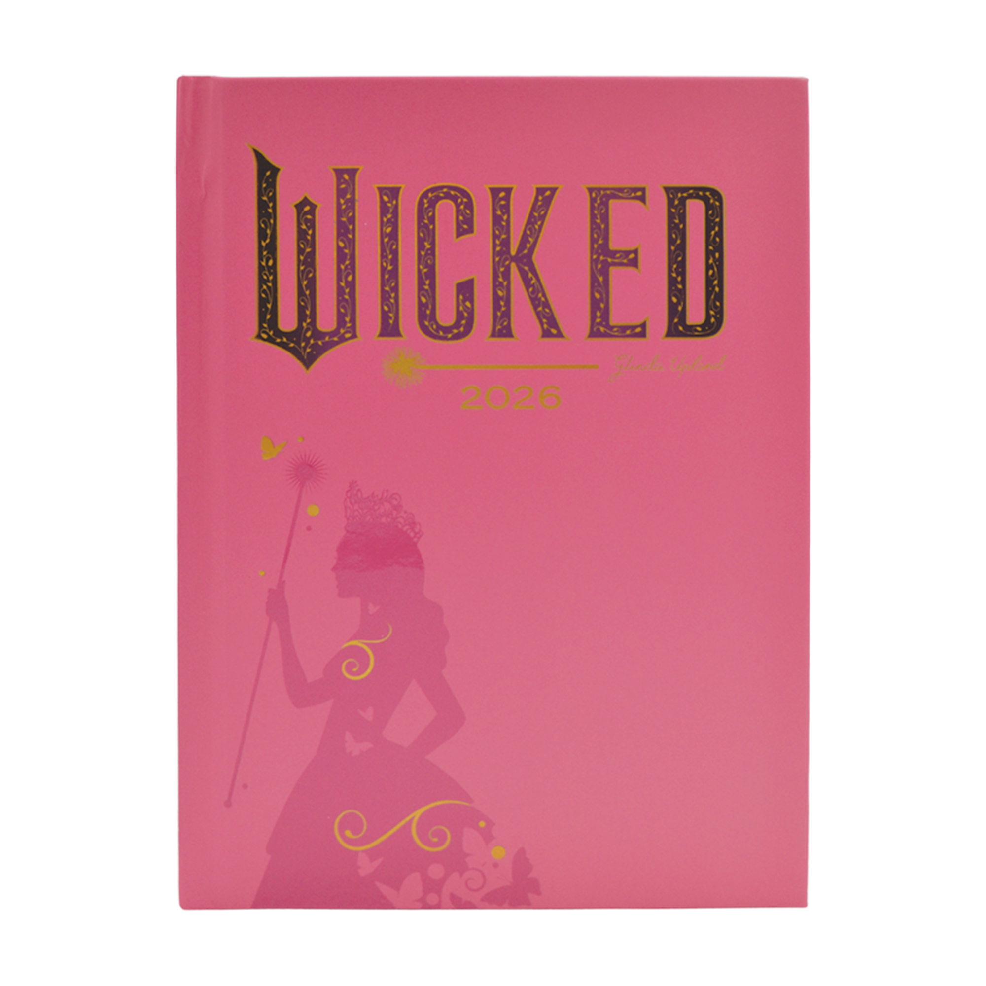 AGENDA 2026 WICKED ROSA O NEGRA - INCLUYE STICKERS