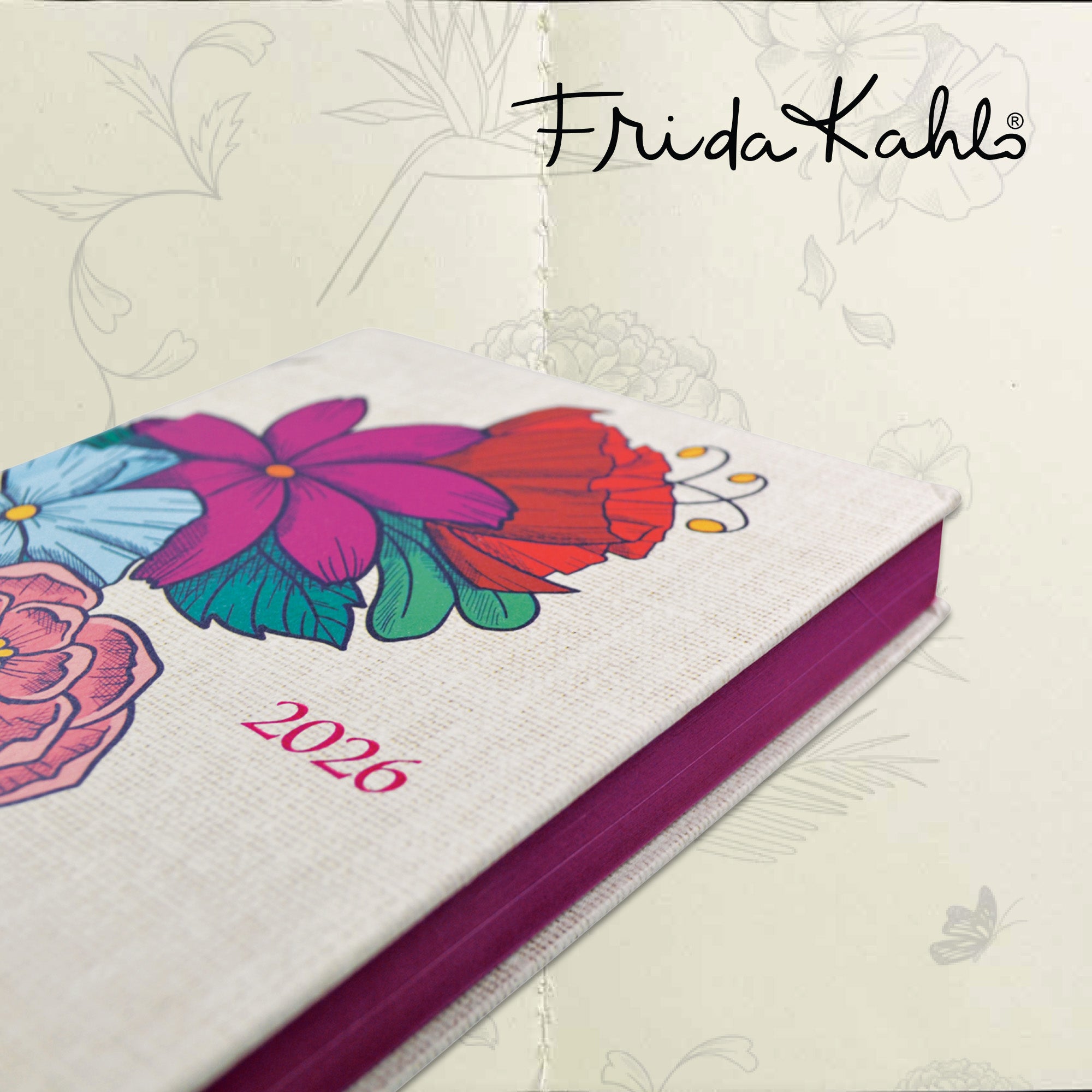 AGENDA DIARIA FRIDA KAHLO 2026 – ARTE EN TUS DIAS