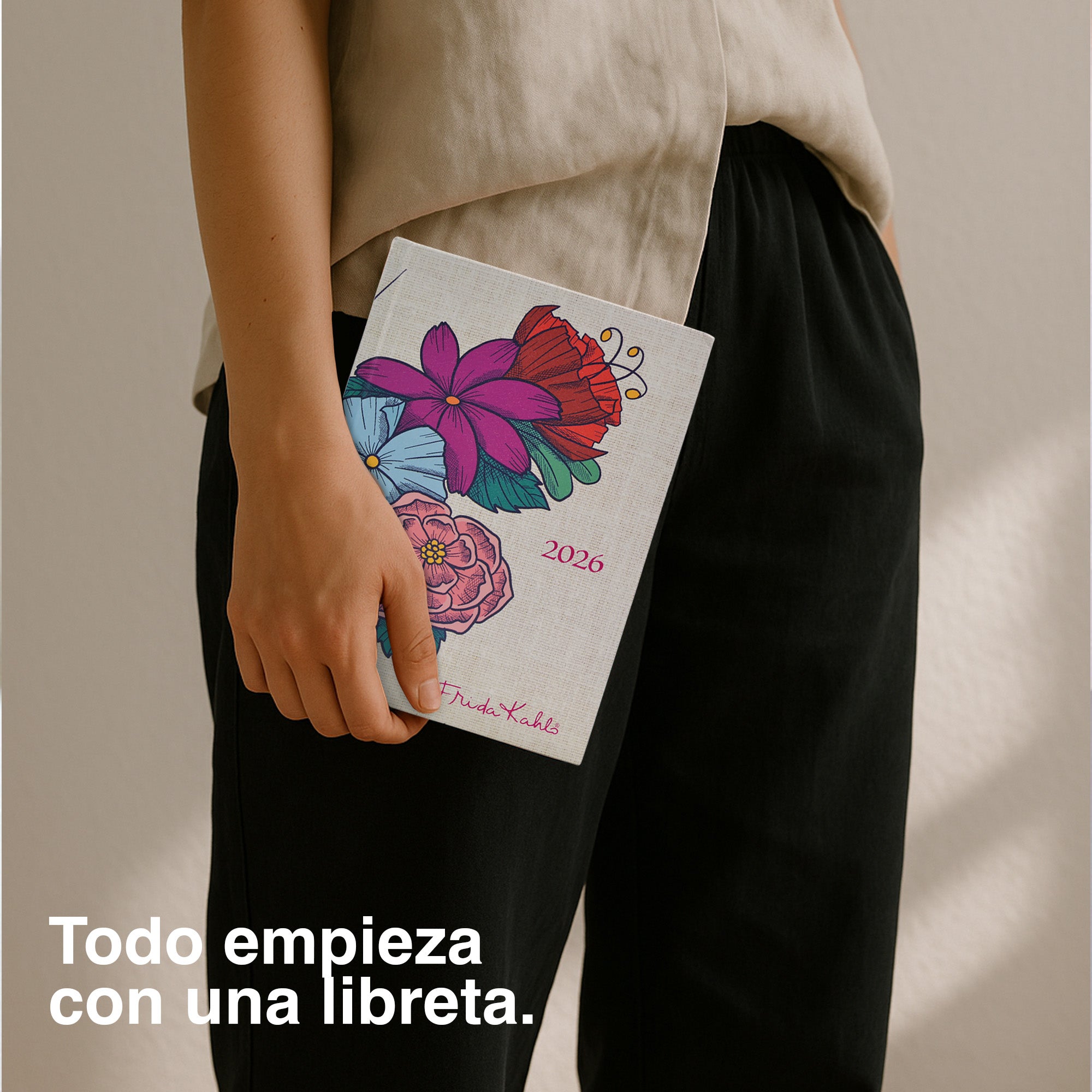 AGENDA DIARIA FRIDA KAHLO 2026 – ARTE EN TUS DIAS