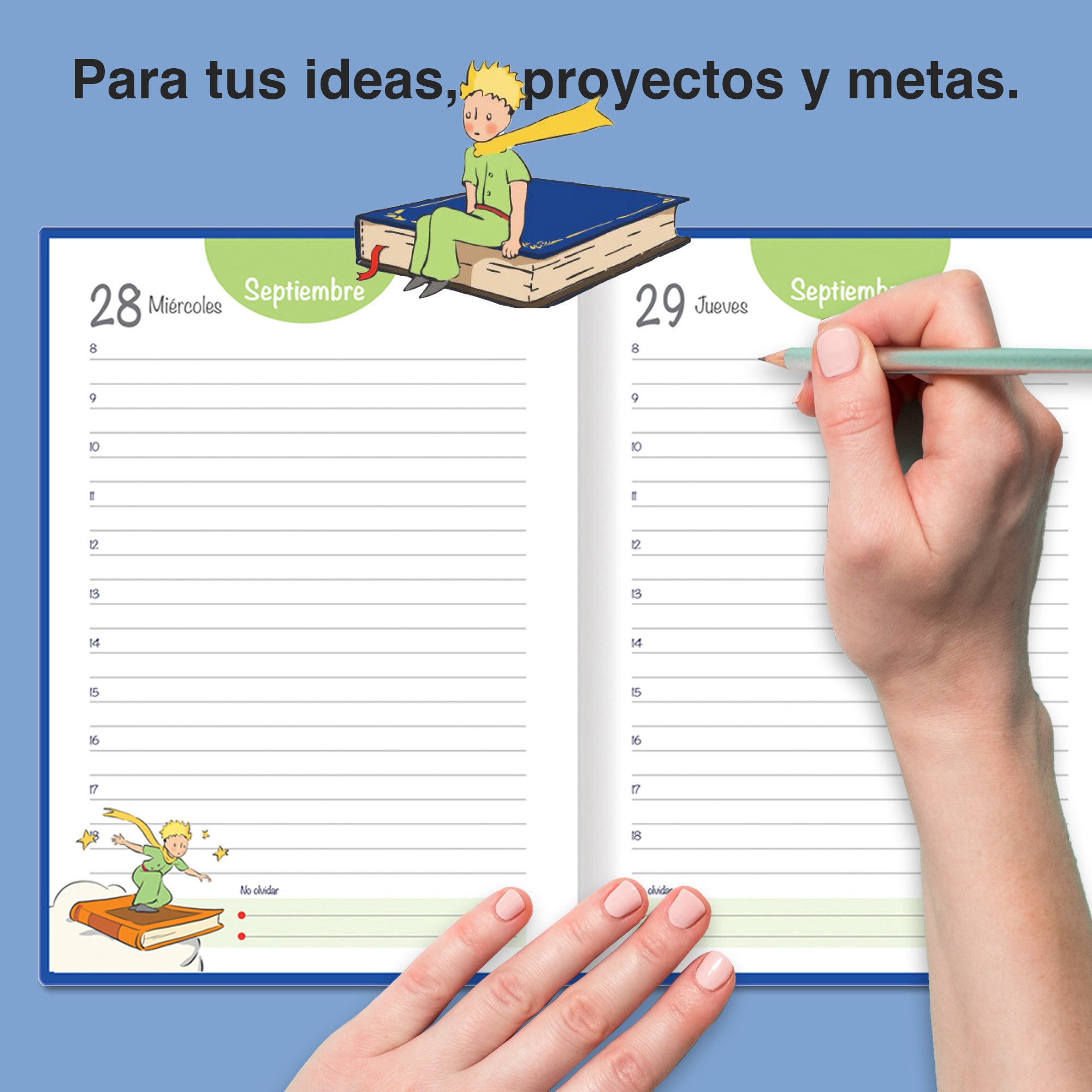 AGENDA DIARIA EL PRINCIPITO 2026