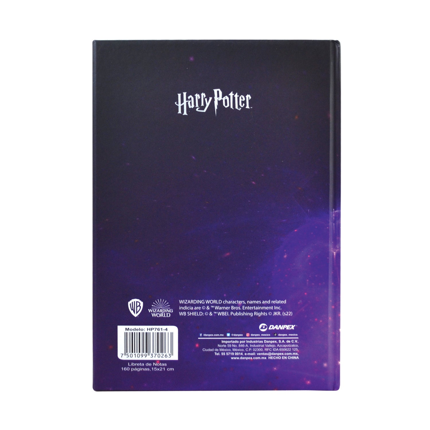 Libreta de Notas con Tapa Magnética HARRY POTTER®