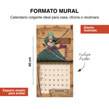 Cargar imagen en el visor de la galería, CALENDARIO DE PARED ONE PIECE 2026
