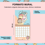 Cargar imagen en el visor de la galería, CALENDARIO DE PARED PUSHEEN 2026