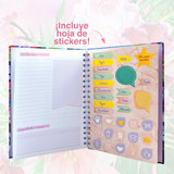 Cargar imagen en el visor de la galería, AGENDA DE ESCRITORIO MUJER AZUL O ROSA – FORMATO DIARIO