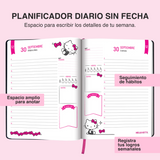 Cargar imagen en el visor de la galería, AGENDA HELLO KITTY 2026 NEGRA Y ROSA