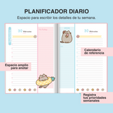 Cargar imagen en el visor de la galería, AGENDA DIARIA PUSHEEN® 2026 - CON STICKERS