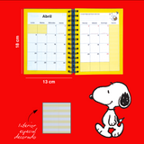 Cargar imagen en el visor de la galería, AGENDA 2026 SNOOPY® AMARILLA O ROJA - CON ESPIRAL DOBLE METÁLICO