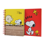 Cargar imagen en el visor de la galería, AGENDA 2026 SNOOPY® AMARILLA O ROJA - CON ESPIRAL DOBLE METÁLICO