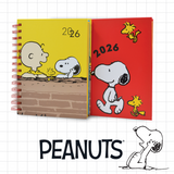 Cargar imagen en el visor de la galería, AGENDA 2026 SNOOPY® AMARILLA O ROJA - CON ESPIRAL DOBLE METÁLICO