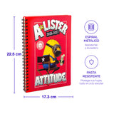 Cargar imagen en el visor de la galería, Agenda Escolar Mi Villano Favorito 2026-2027 de 17.3 x 22.5 cm – Ghost y Attitude