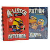 Cargar imagen en el visor de la galería, Agenda Escolar Mi Villano Favorito 2026-2027 de 17.3 x 22.5 cm – Ghost y Attitude