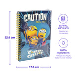 Cargar imagen en el visor de la galería, Agenda Escolar Mi Villano Favorito 2026-2027 de 17.3 x 22.5 cm – Ghost y Attitude