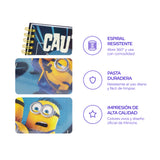 Cargar imagen en el visor de la galería, Agenda Escolar Mi Villano Favorito 2026-2027 de 17.3 x 22.5 cm – Ghost y Attitude