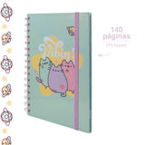 Cargar imagen en el visor de la galería, Libreta de Notas Pusheen 14 x 20 cm – 140 Páginas