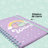 Cargar imagen en el visor de la galería, Libreta de Notas Pusheen 14 x 20 cm – 140 Páginas