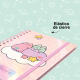 Cargar imagen en el visor de la galería, Libreta de Notas Pusheen 14 x 20 cm – 140 Páginas