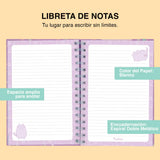 Cargar imagen en el visor de la galería, Libreta de Notas Pusheen 14 x 20 cm – 140 Páginas
