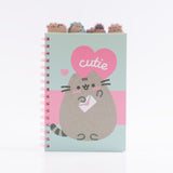 Cargar imagen en el visor de la galería, Libreta Diario Pusheen Cutie con 4 Separadores y 80 Hojas Decoradas, 14 x 20 cm