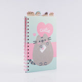 Cargar imagen en el visor de la galería, Libreta Diario Pusheen Cutie con 4 Separadores y 80 Hojas Decoradas, 14 x 20 cm