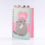 Cargar imagen en el visor de la galería, Libreta Diario Pusheen Cutie con 4 Separadores y 80 Hojas Decoradas, 14 x 20 cm
