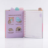 Cargar imagen en el visor de la galería, Libreta Diario Pusheen Cutie con 4 Separadores y 80 Hojas Decoradas, 14 x 20 cm